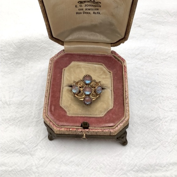 Antique 19th Century Saphiret Ladies Ring - Picture 7 of 7